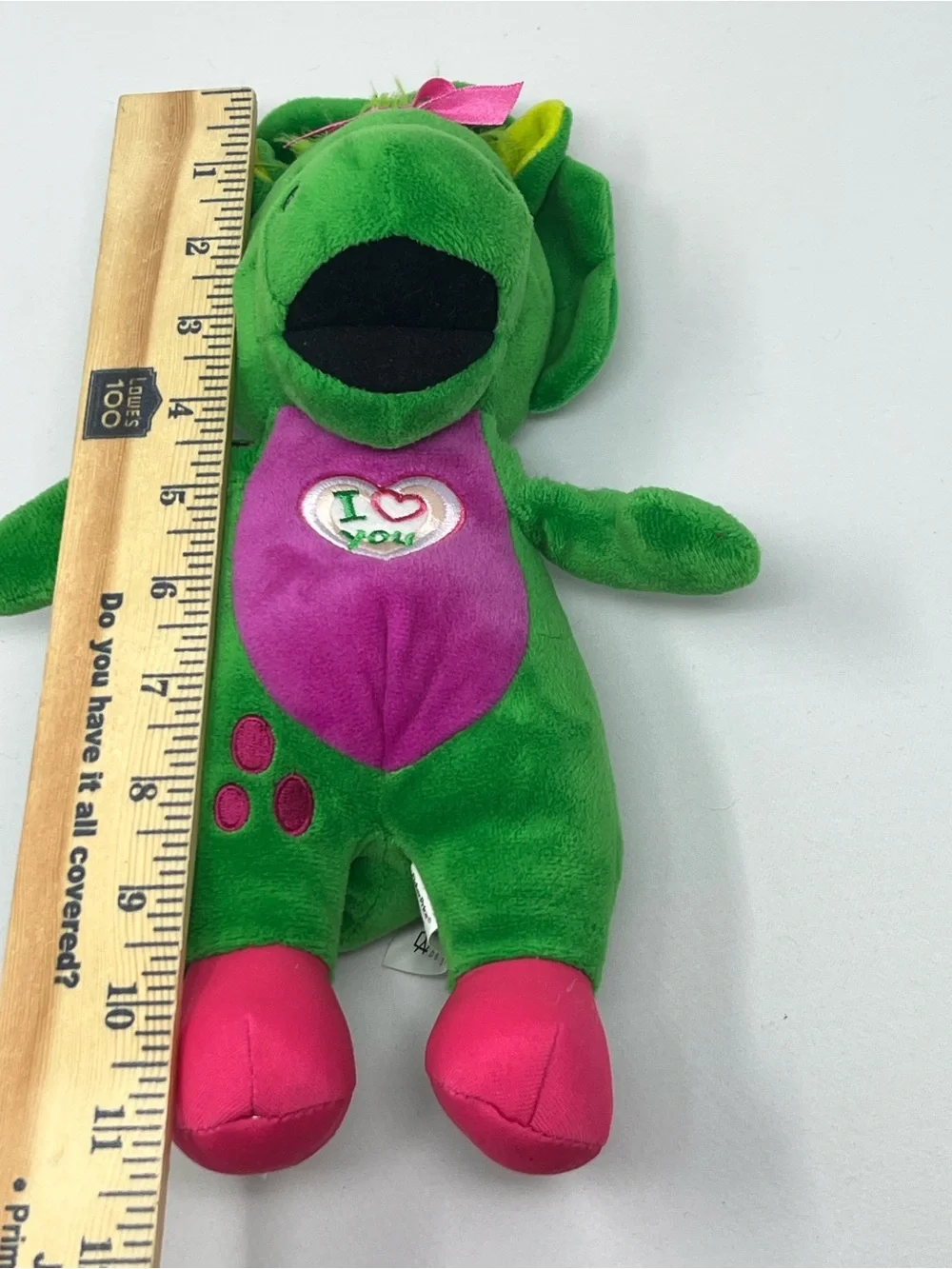 Baby Bop Singing Talking Plush Barney & Friends Fisher-Price Mattel 2017 11”